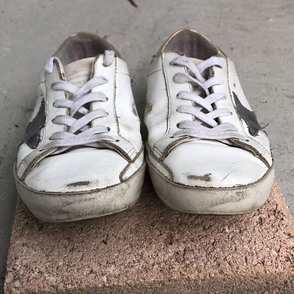 Golden goose distressed sneakers - Picture 4 of 12